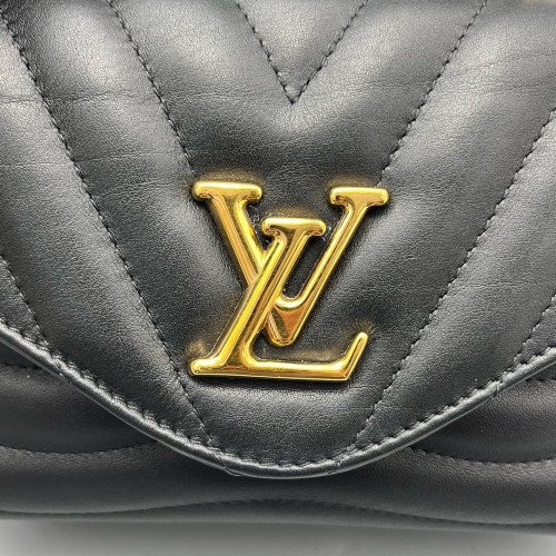 Louis Vuitton Handbag Calfskin Black