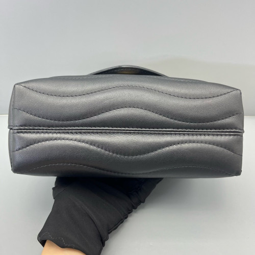 Louis Vuitton Handbag Calfskin Black