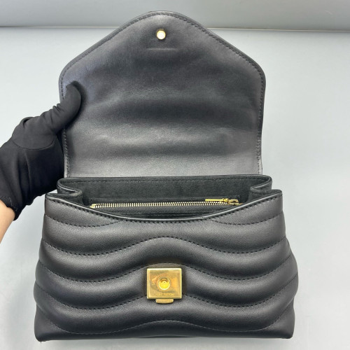 Louis Vuitton Handbag Calfskin Black