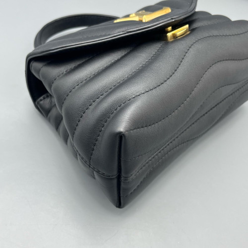 Louis Vuitton Handbag Calfskin Black
