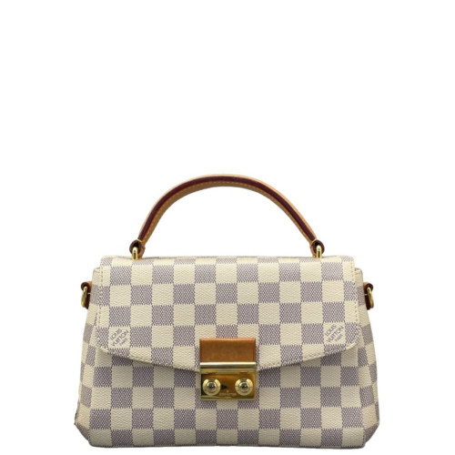 Louis Vuitton Croisette Damier Azur White