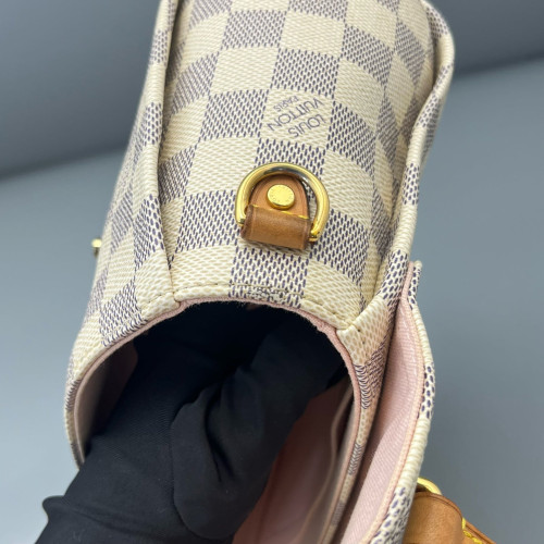 Louis Vuitton Croisette Damier Azur White