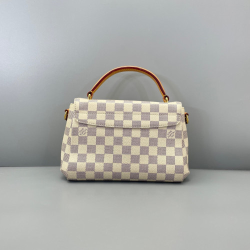 Louis Vuitton Croisette Damier Azur White