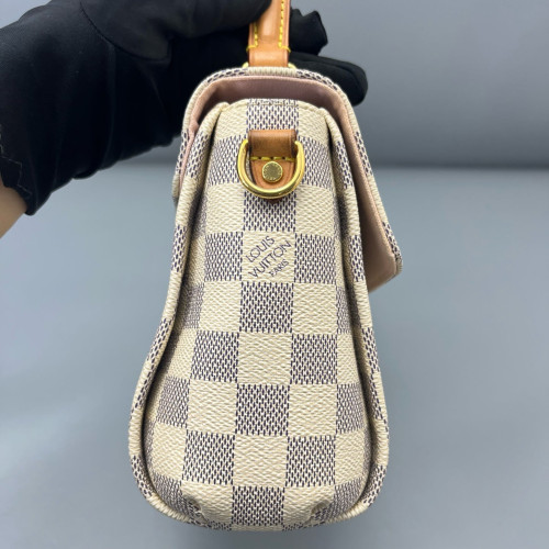 Louis Vuitton Croisette Damier Azur White