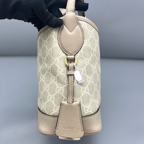 Gucci Ophidia Shoulder Bag GG Supreme Monogram Green Red Beige Mystic White