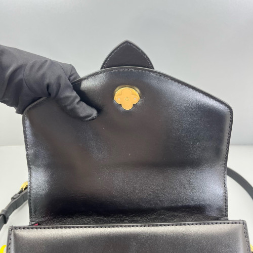 Louis Vuitton Pont 9 PM Calfskin Black