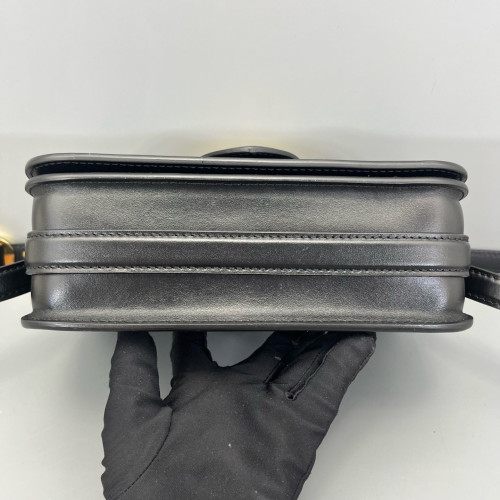 Louis Vuitton Pont 9 PM Calfskin Black