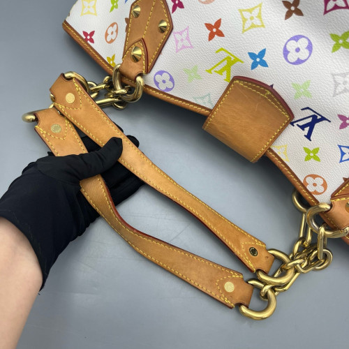 Louis Vuitton Tote Bag Monogram Multicolor White