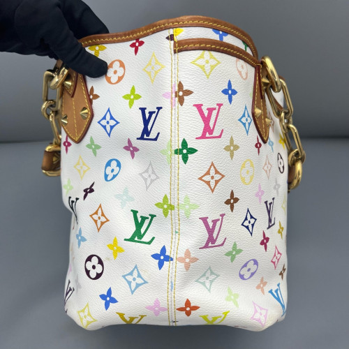Louis Vuitton Tote Bag Monogram Multicolor White
