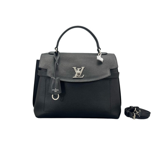 Louis Vuitton Lockme Ever MM Calfskin Black