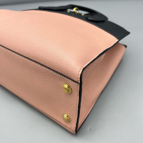 Louis Vuitton City Steamer MM Calfskin Pink Black