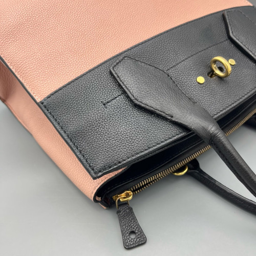 Louis Vuitton City Steamer MM Calfskin Pink Black