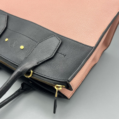 Louis Vuitton City Steamer MM Calfskin Pink Black