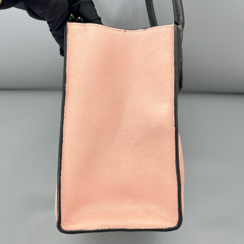 Louis Vuitton City Steamer MM Calfskin Pink Black