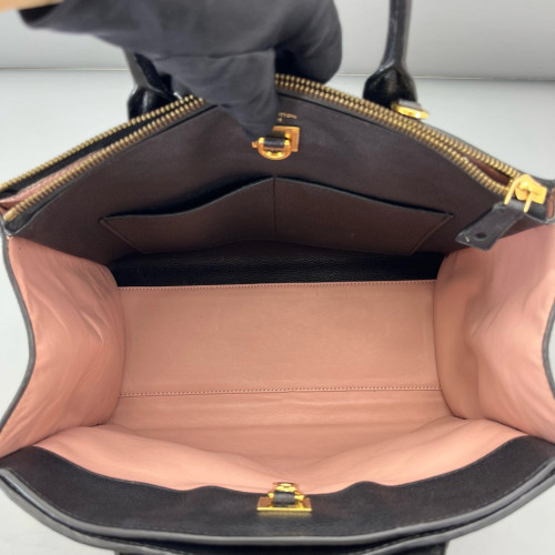 Louis Vuitton City Steamer MM Calfskin Pink Black