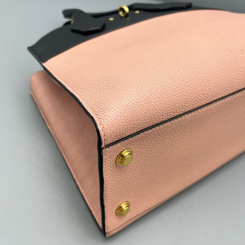 Louis Vuitton City Steamer MM Calfskin Pink Black