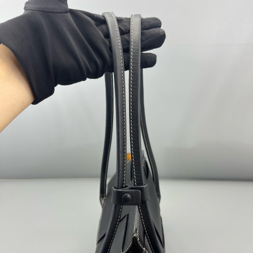 Bottega Veneta Small Arco Intrecciato Nappa Black