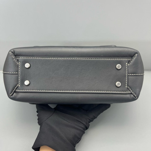 Bottega Veneta Small Arco Intrecciato Nappa Black