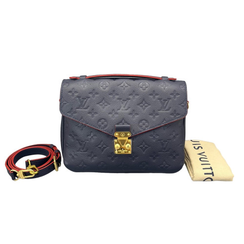 Louis Vuitton Pochette Metis Monogram Empreinte Blue