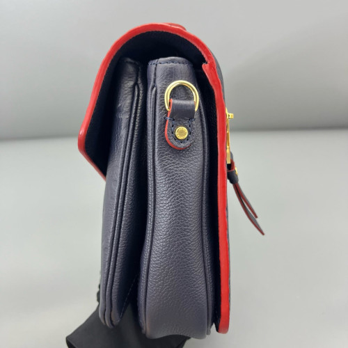 Louis Vuitton Pochette Metis Monogram Empreinte Blue