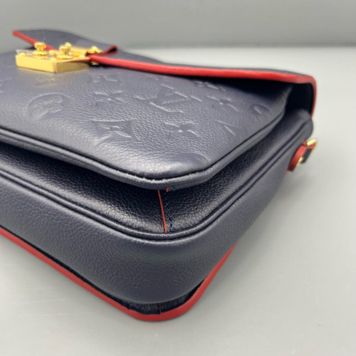 Louis Vuitton Pochette Metis Monogram Empreinte Blue