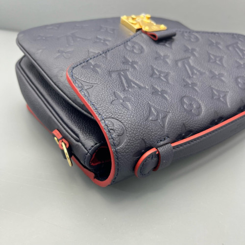 Louis Vuitton Pochette Metis Monogram Empreinte Blue