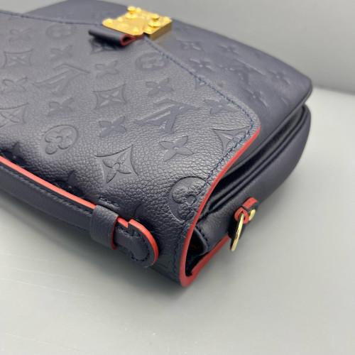Louis Vuitton Pochette Metis Monogram Empreinte Blue