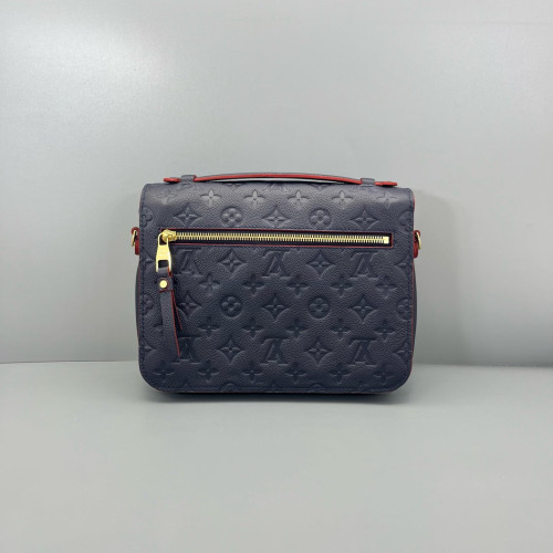 Louis Vuitton Pochette Metis Monogram Empreinte Blue