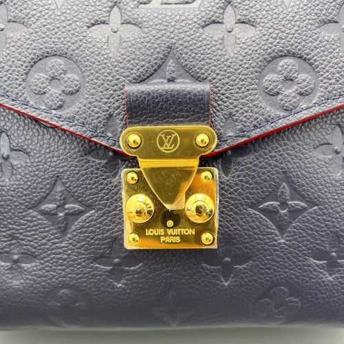 Louis Vuitton Pochette Metis Monogram Empreinte Blue
