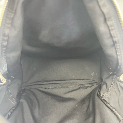 Dior Backpack Oblique Calfskin Blue Beige