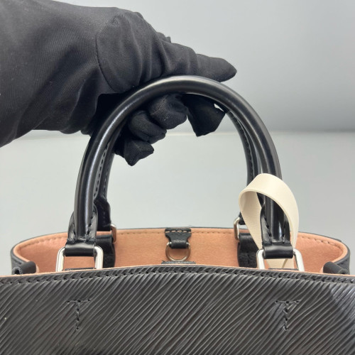 Louis Vuitton Handbag Epi Black Louis Vuitton Handbag Epi Black