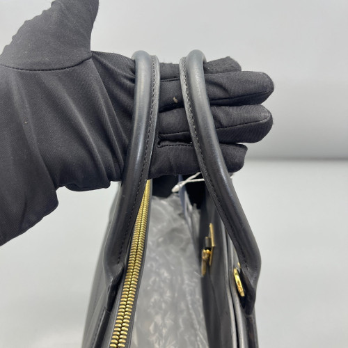Louis Vuitton City Steamer MM Calfskin Black