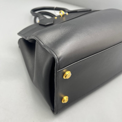 Louis Vuitton City Steamer MM Calfskin Black