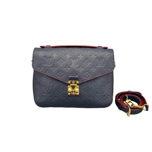 Louis Vuitton Pochette Metis Calfskin Blue