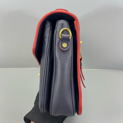 Louis Vuitton Pochette Metis Calfskin Blue