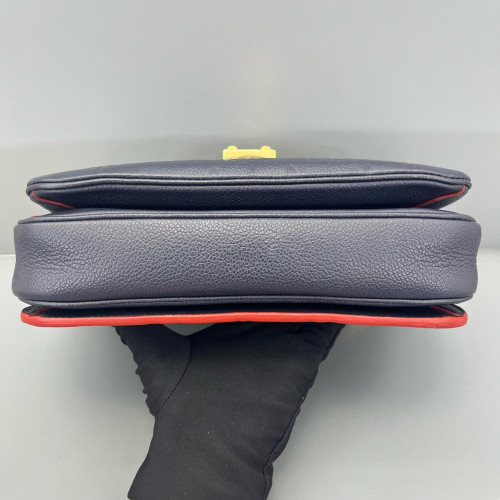 Louis Vuitton Pochette Metis Calfskin Blue