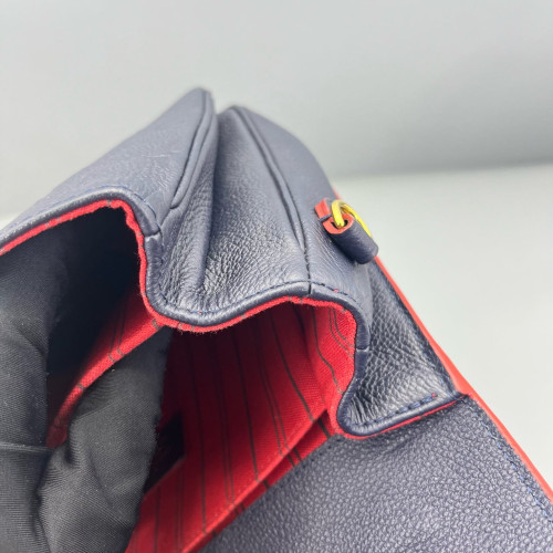 Louis Vuitton Pochette Metis Calfskin Blue
