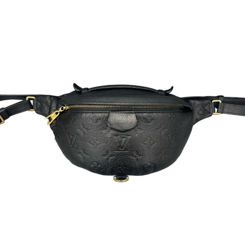Louis Vuitton Waist Belt Bag Monogram Empreinte Black