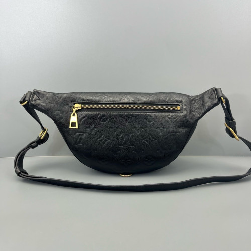 Louis Vuitton Waist Belt Bag Monogram Empreinte Black