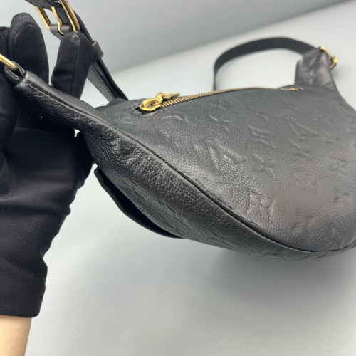 Louis Vuitton Waist Belt Bag Monogram Empreinte Black