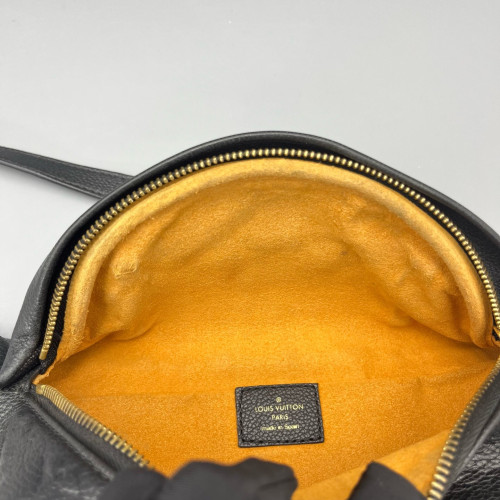 Louis Vuitton Waist Belt Bag Monogram Empreinte Black