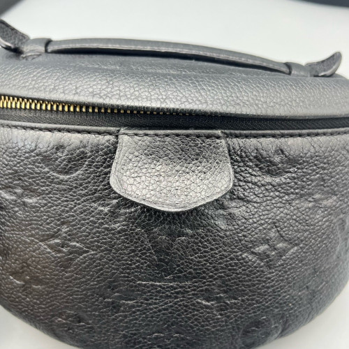 Louis Vuitton Waist Belt Bag Monogram Empreinte Black