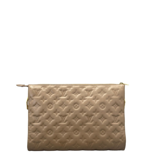 Louis Vuitton Coussin PM Monogram Empreinte Natural Tan