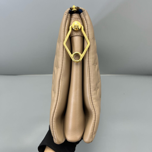 Louis Vuitton Coussin PM Monogram Empreinte Natural Tan