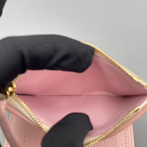 Louis Vuitton By The Pool Victorine Wallet Damier Azur White Pink