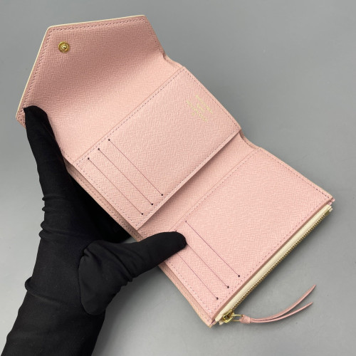 Louis Vuitton By The Pool Victorine Wallet Damier Azur White Pink