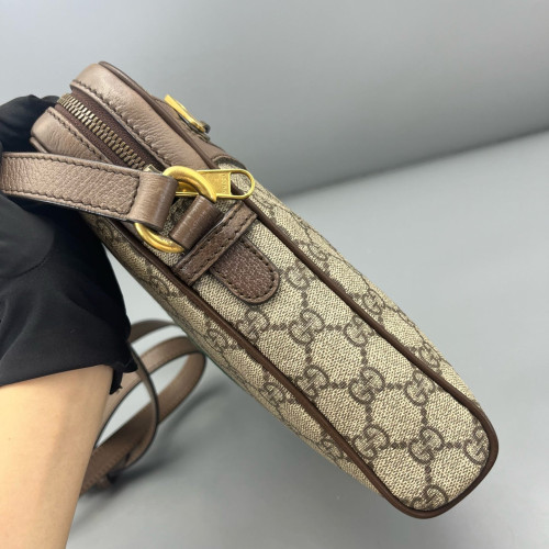 Gucci Ophidia Messenger GG Supreme Monogram Beige Ebony
