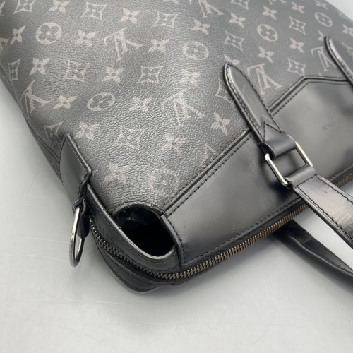 Louis Vuitton Explorer North-South Briefcase Monogram Eclipse Black Louis Vuitton Explorer North-South Briefcase Monogram Eclipse Black
