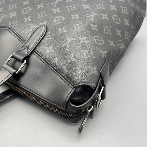 Louis Vuitton Explorer North-South Briefcase Monogram Eclipse Black Louis Vuitton Explorer North-South Briefcase Monogram Eclipse Black