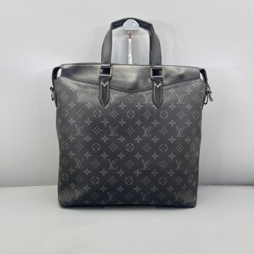 Louis Vuitton Explorer North-South Briefcase Monogram Eclipse Black Louis Vuitton Explorer North-South Briefcase Monogram Eclipse Black